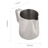 Generic Taza Medidora De Acero Inoxidable Jarra Café Leche (600