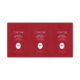 TIRTIR Mask Fit Red Cushion 3 Shade Trial Kit, #47N #51N #55N