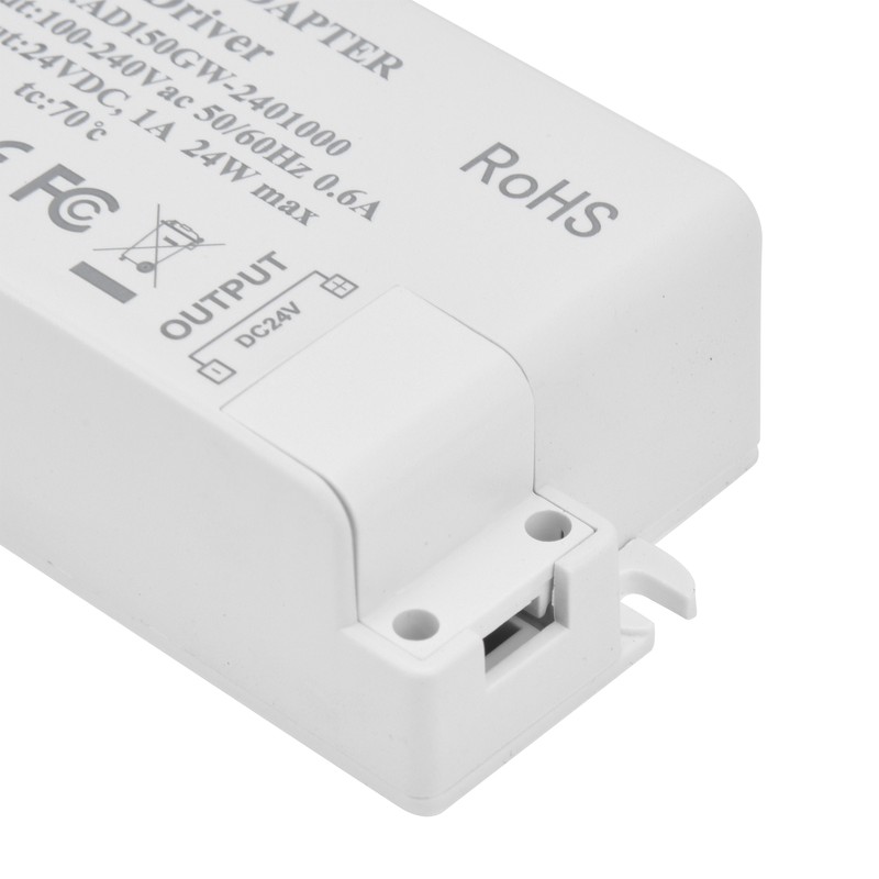 DC 24V 24W 1A LED Driver Constant Voltage Flame Retardant
