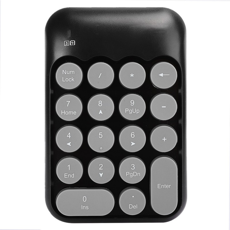 2.4G Wireless Keyboard Mini 18 Keys Numeric Keypad Comfortable Typing