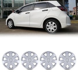 AUTOFREE Hubcaps Wheel Covers 14 inch, ABS Lacquer Wheel Rim Cover Hub Caps Clip On Auto Tire Sturdy Guards Replacement Set of 4, Universal for Most Cars Nissan Toyota Acura Chevy Mazda VW