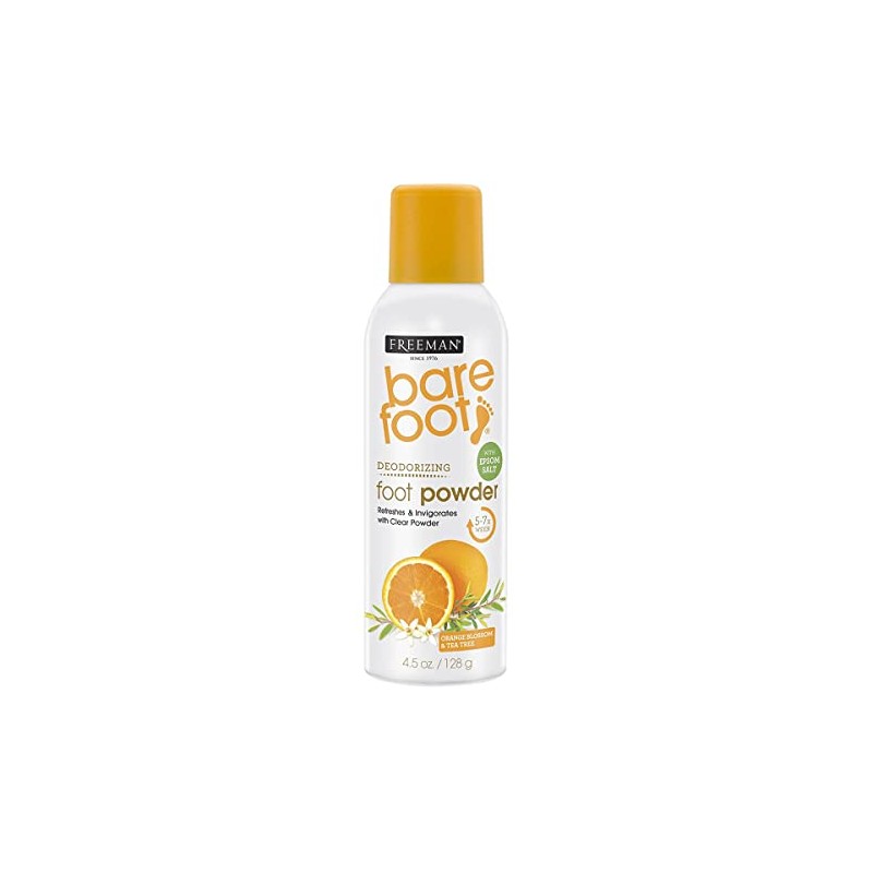 Freeman Bare Foot Powder Deodorizing Spray 4.5 Ounce (133ml)