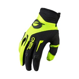 O'NEAL Men’s Motorcycle Gloves, Motocross Gloves, MX MTB DH FR Downhill Freeride, Durable and Flexible Materials, Ventilated Palm, Element Glove