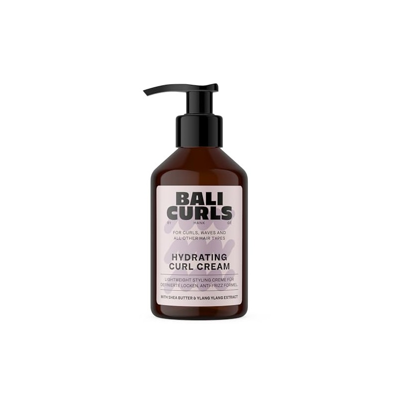 Bali Curls Hydrating Curl Cream - Moisturising Curl Cream Shea
