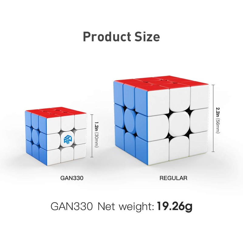 GAN GAN 330 Cube, 3x3 Mini Speed Cube Toys Gift