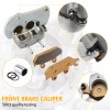 M MATI Front Brake Calipers W/Pads For Can-Am Maverick 1000R