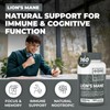 **New Bonus Size** 160 Capsules of Premium Lion's Mane Mushroom