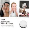 WOONEKY Face Cleansing Pad Dual-sided Exfoliating Scrub for Deep Cleansing