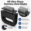 48-Blade Stainless Steel Meat Tenderizer Tool – Heavy Duty Handheld