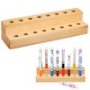 Cinnvoice Wooden Marker Stand 16 Marker Pen Holder Storage Organizer