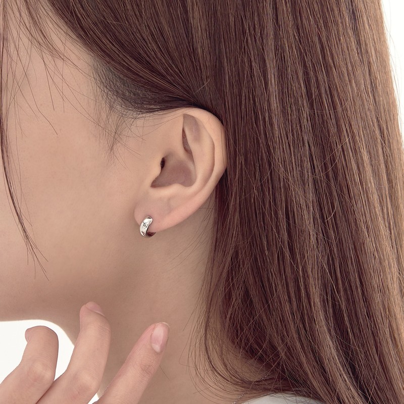 OST Basic One Touch 925 Silver Earrings 111419 mm (Choose