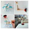 JUJINXIN 2 Pieces car Mirror Bird Deterrent,Bird Deterrent for car,Reflective