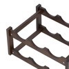 Wine Rack Portable Surge Shaped Opening Exquisite Beautiful Durable Wine