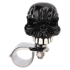 Steering Wheel Knob Fit Skull Design Power Handle for Cars Trucks Tractors Boats Easy Install One Hand Control Non Slip Grip