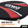 GEWO Master Round Case - Robust Table Tennis Bat Cover