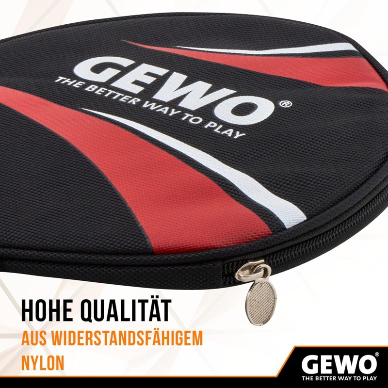 GEWO Master Round Case - Robust Table Tennis Bat Cover