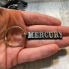 NOS Vintage Mercury Keychain Metal Heavy