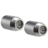 YXQ Shower Head Extension Arm,30mm Length 304 Stainless Steel G1/2