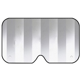 Riloer Aluminum Foil Windshield Sunshade with 2 Suction Cups, Windshield Sunshade, Car Shade Front Windshield, Front Window Shield Blocker Screen Visor Protector Cover