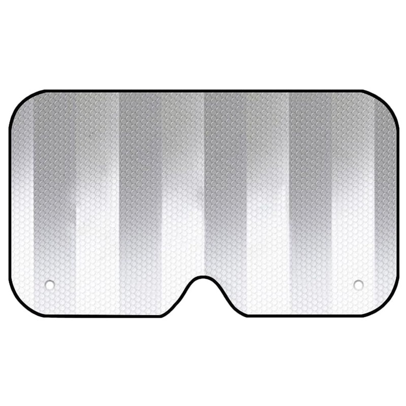 Riloer Aluminum Foil Windshield Sunshade with 2 Suction Cups, Windshield