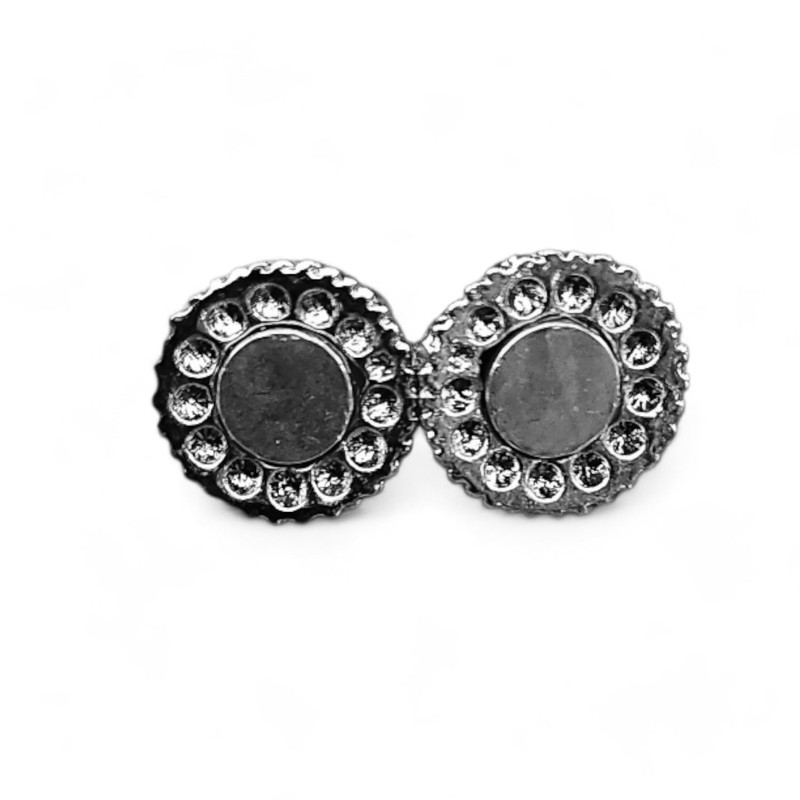 Gleader Magnetic Clasps, Silver, 12 mm