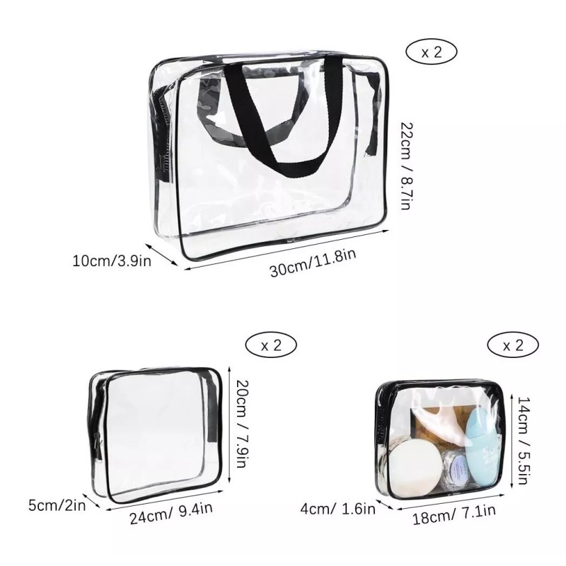 QJFJ Neceres Cosmetiquera De Viaje Organizador Maquillaje Estuche