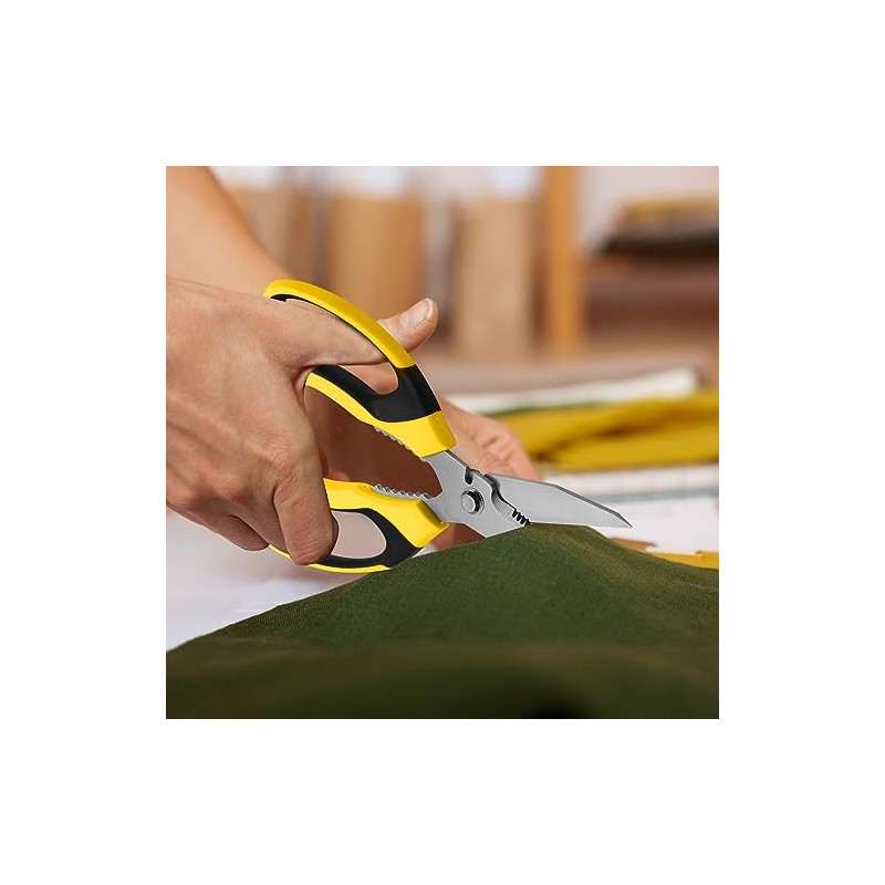 BoFuYuan Utility Scissors Heavy Duty: 8-Inch sharp Scissors All Purpose