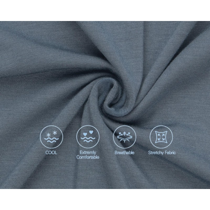 GUISBY - Conjunto de pijama de bambú para niños y