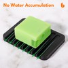 Urbanstrive Soap Dish Shower Waterfall Soap Tray Holder for Bathroom,