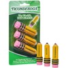 TICONDEROGA Erasers, Pencil Shaped, Latex-Free, Yellow, 1-3pak (38953)