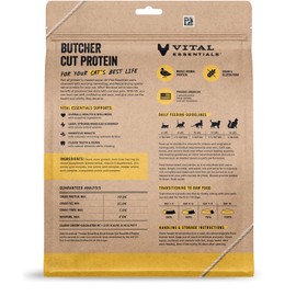 Vital Essentials® Freeze-Dried Raw Cat Food, Duck Mini Patties, 15 oz