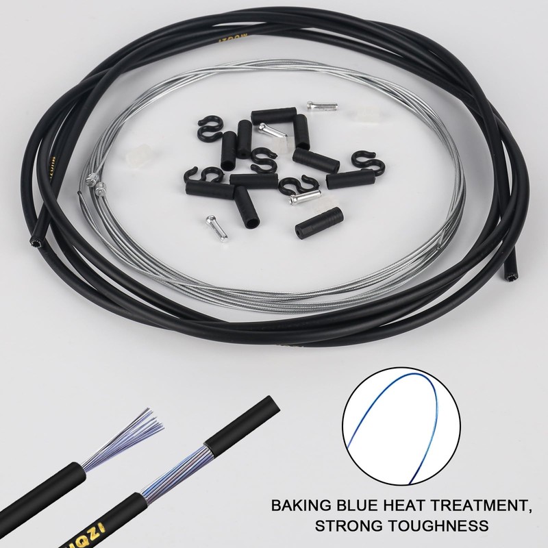 Bicycle Shift Cable Kit, Gear Cable Set, Universal Bicycle Shift