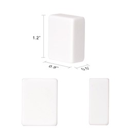 GUSTARIA Blank Mahjong Tiles Set, 32 Pieces, Suitable for 1.2 "(30mm) Standard Size American Mahjong Tiles, Replace Lost Tiles & Can Be Used Together with Mahjong Stickers (Stickers Not Included)