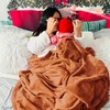 Bedsure Fleece Throw Blanket for Sofa - Soft Cosy Fluffy