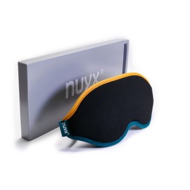 NUYX® 3D Sleep Mask/Darkening Sleeping Glasses/Super Comfy Eye Mask/Blindfold (Eclipse Black)