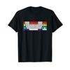 Mechanical Keyboard Rainbow Keys T-Shirt