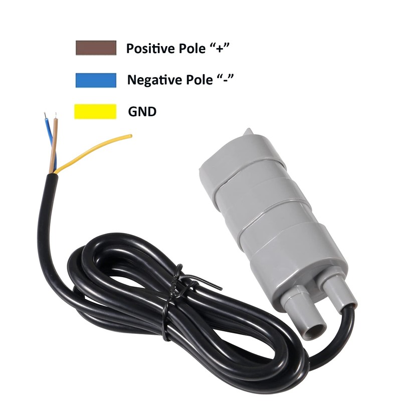 DIANN DC 12V Submersible Water Pump 840L/H High Flow Pumps