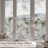 ChicSkin Modern Botanical Etched Glass Window Privacy Film, Thickened Textured