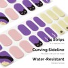 NAILOG Semi-Cured Gel Nail Strips, 34 Strips, Long Lasting, Salon