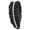 Gledola wide braid with teeth Synthetic Hair Braided Headband Hairpiece