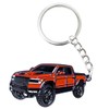 RUIHEDAHB 1PC Double-sided Car Keychain for Dodge RAM Key Chain