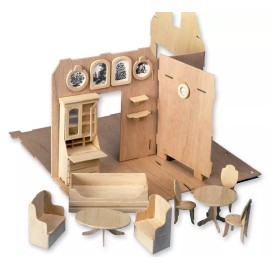 Greenleaf Storybook Cottage Dollhouse Kit by Greenleaf Dollhouses