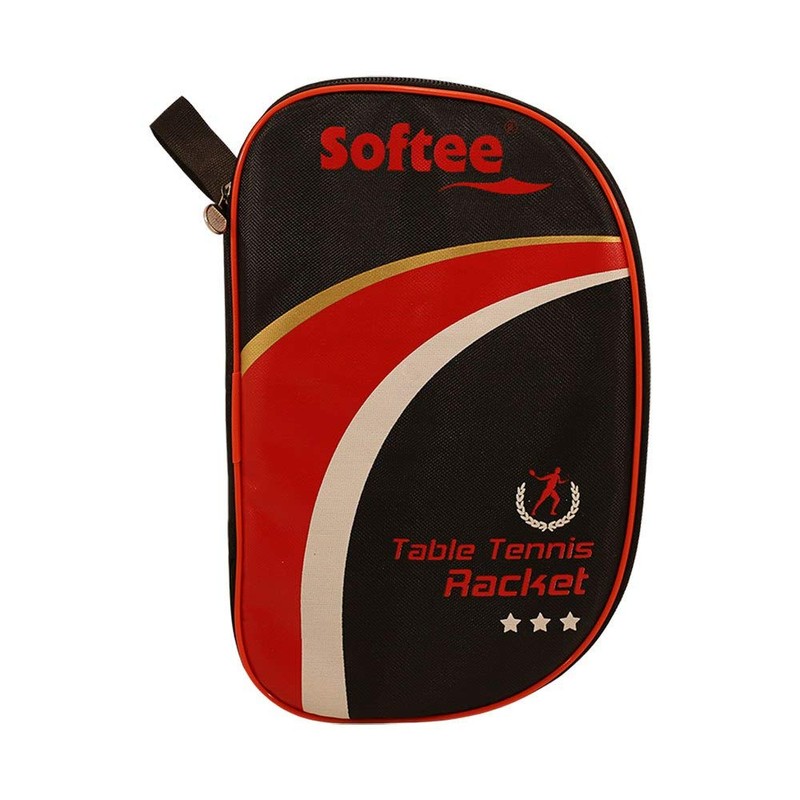 Softee Tennis Bat - Red/White, One Size