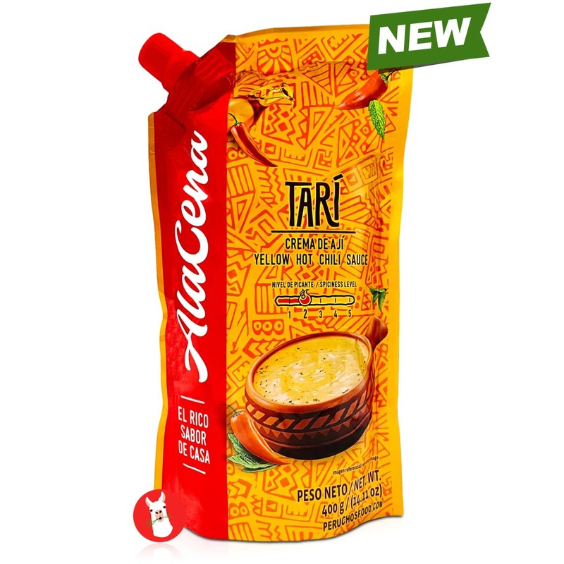 Crema de Aji Tari Peruano Nuevo Paquete 400 g (15