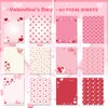 FANOST Valentine‘s Letter Paper Set - 60 Sheets A4 A4