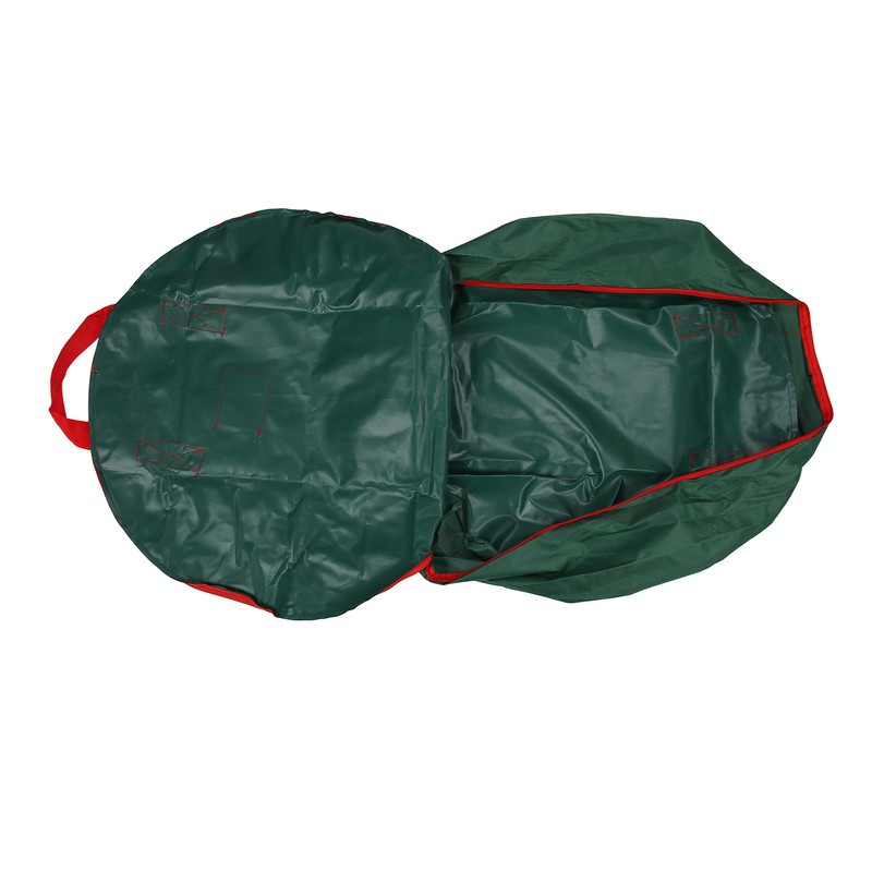 Christmas Wreath Storage Bag 600D Oxford Cloth Waterproof Tear Resistant