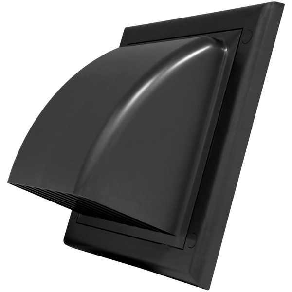 Black Gravity Flap for Ø 100 mm / 4" Round