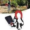 Backpack Design Trimmer Double Shoulder Strap Adjustable Nylon Lawn Mower