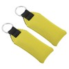 PATIKIL Floating Neoprene Keychain, 2 Pcs Waterproof Buoyant Key Ring