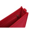 SHINGONE Felt Bag-In Bag, Red, Small, Back-in-Back, Lightweight, Organized, Inner